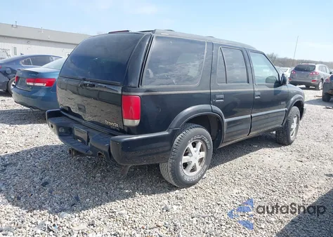 1998 Oldsmobile Bravada from USA, damaged, VIN 1GHDT13W4W2715305